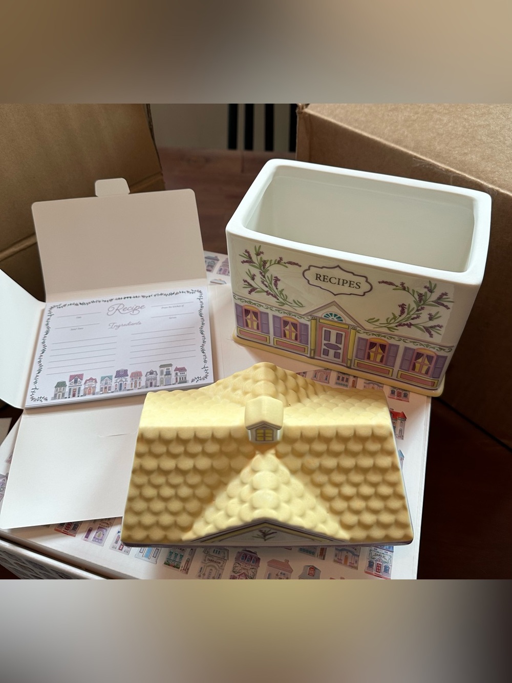 NWT Lenox Spice Village Recipe Box + Cards
Ships in Original Packaging & Boxes - Picture 7 of 14